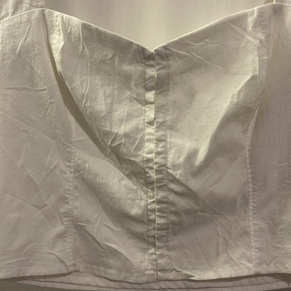 Abercrombie and Fitch Corset Cropped Top Size M - Picture 4 of 7